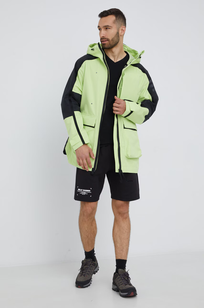 Helly Hansen Къси панталони мъжко в черно - Pepit.bg