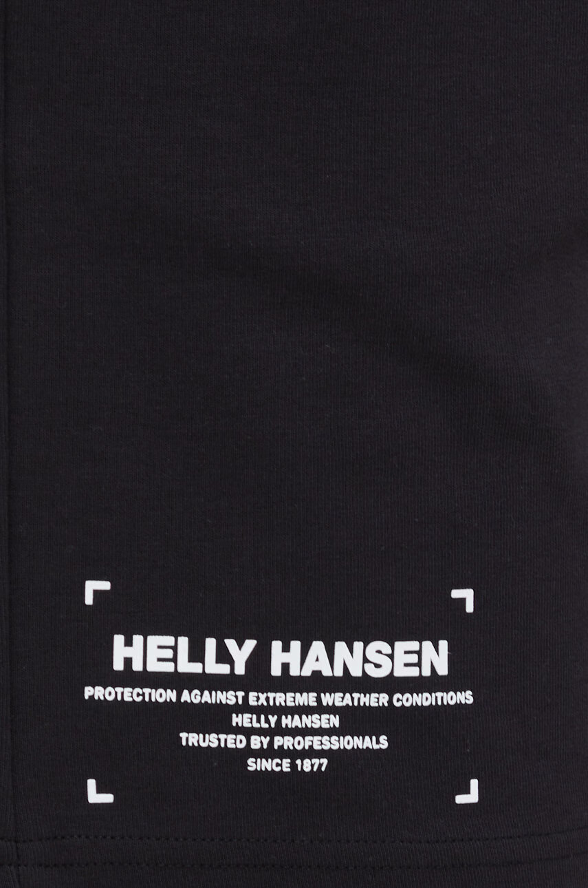 Helly Hansen Къси панталони мъжко в черно - Pepit.bg