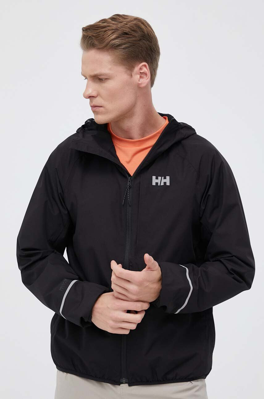 Helly Hansen Непромокаемо яке Fast Helly Tech в черно - Pepit.bg