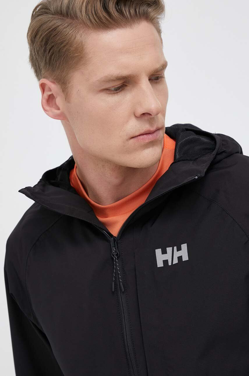 Helly Hansen Непромокаемо яке Fast Helly Tech в черно - Pepit.bg