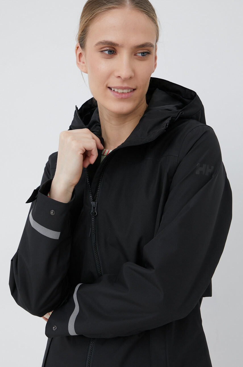 Helly Hansen Непромокаемо яке Lisburn в черно с преходна изолация - Pepit.bg