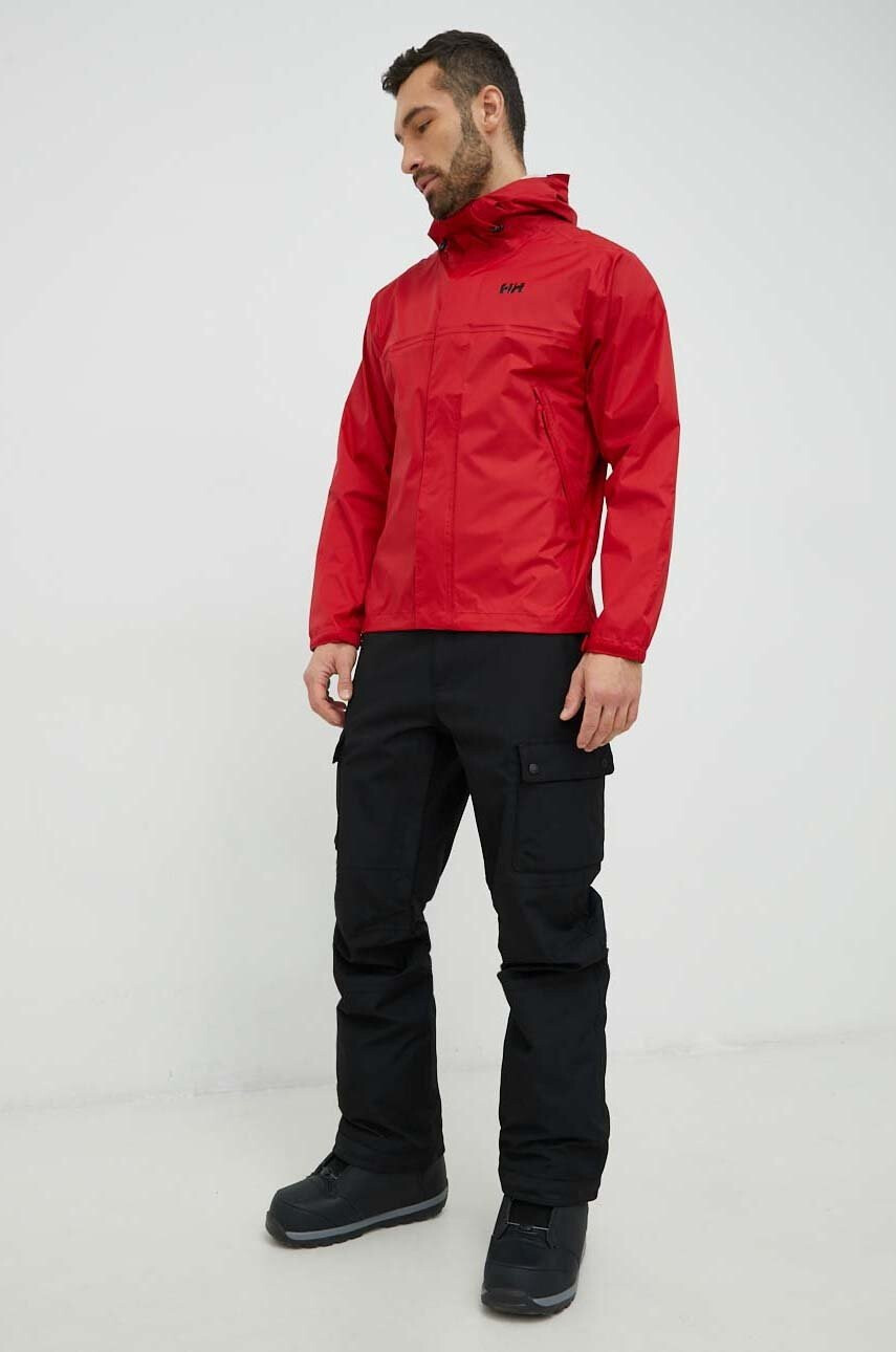 Helly Hansen Непромокаемо яке loke в червено - Pepit.bg