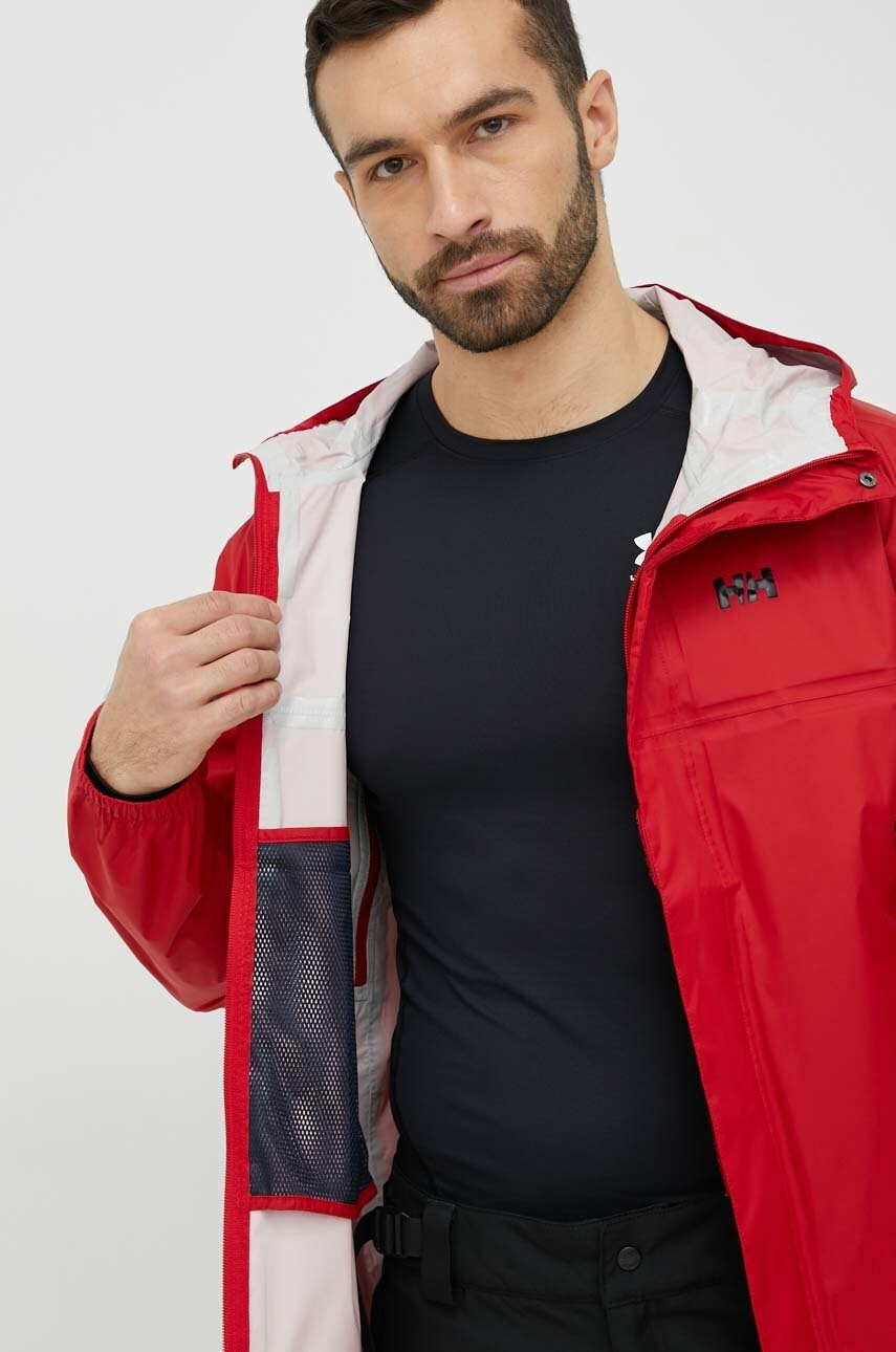 Helly Hansen Непромокаемо яке loke в червено - Pepit.bg