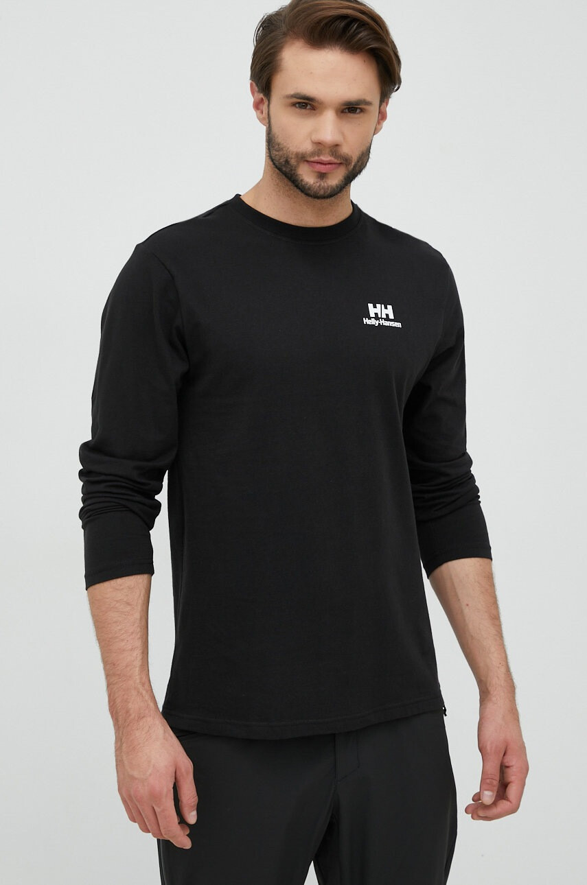 Helly Hansen Памучна блуза с дълги ръкави - Pepit.bg