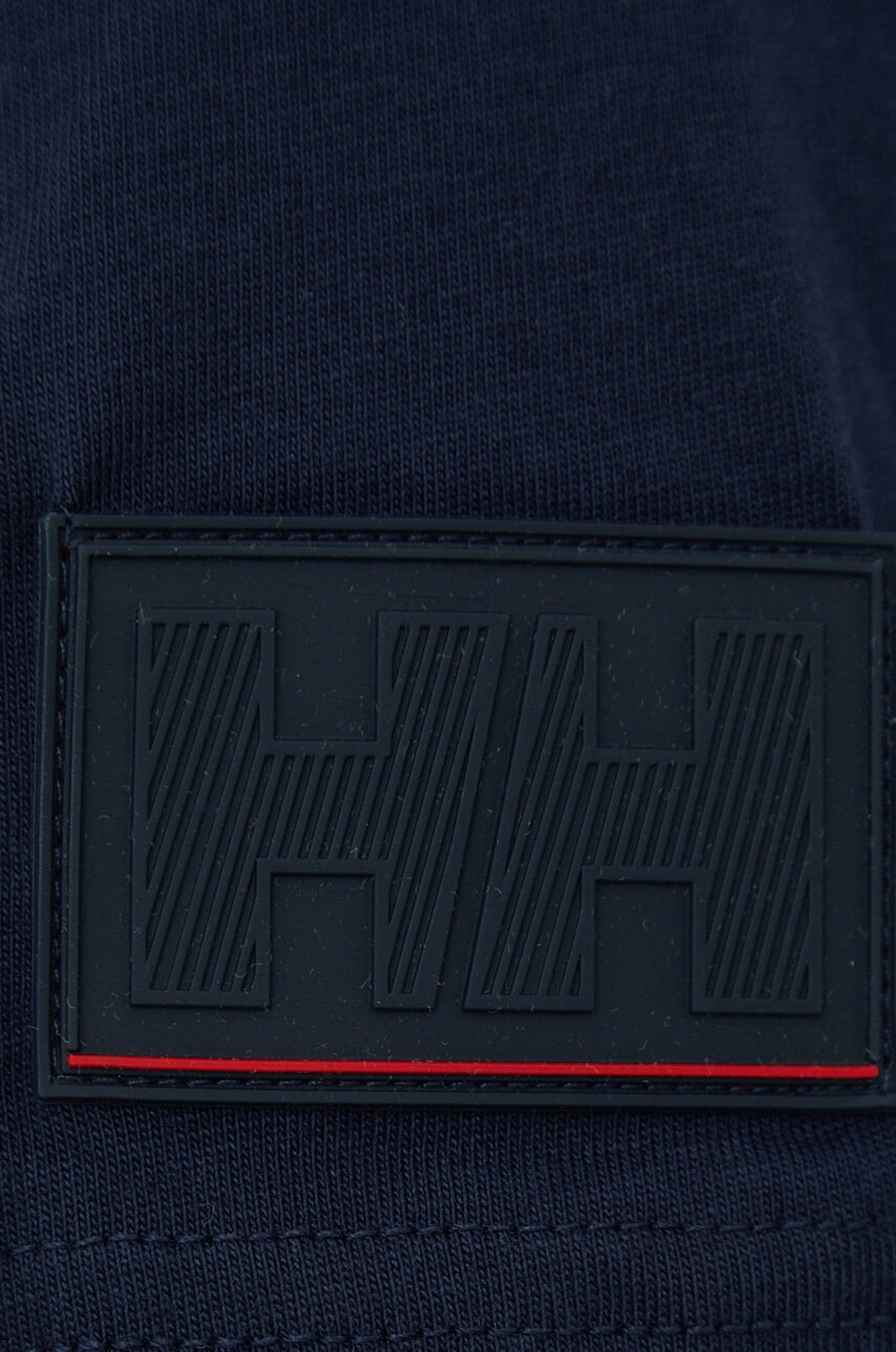 Helly Hansen Памучна тениска в тъмносиньо с принт - Pepit.bg