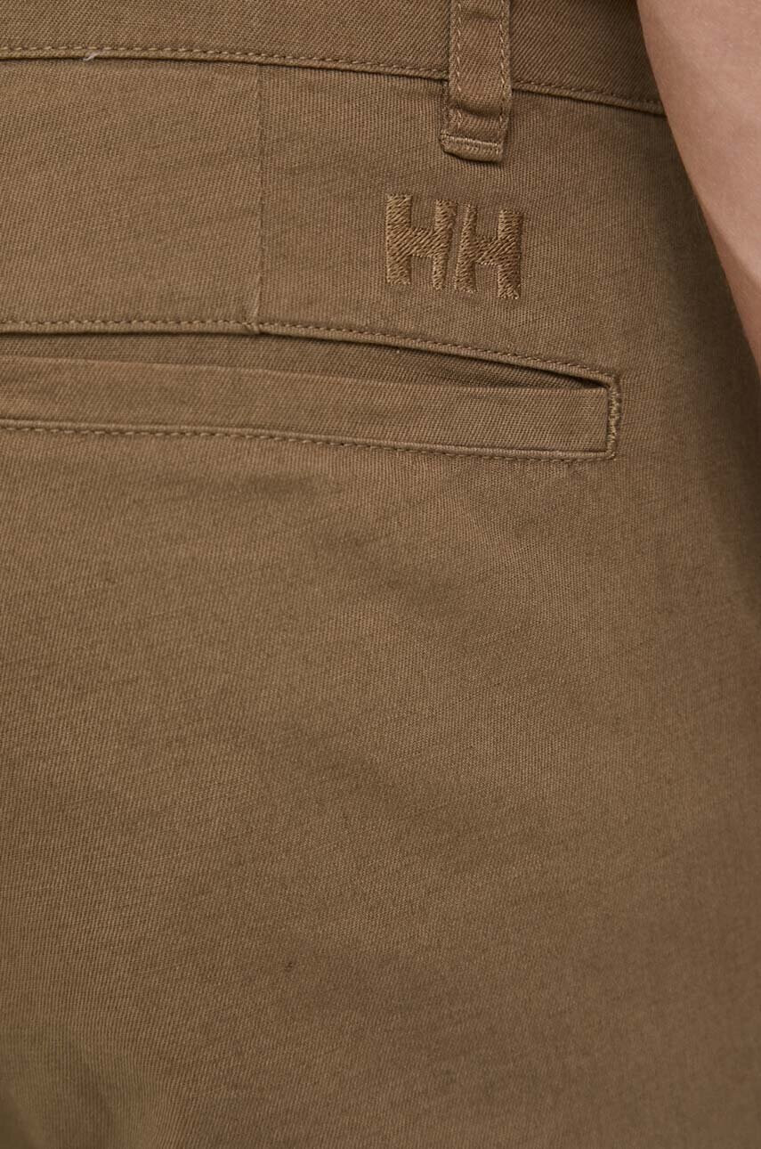 Helly Hansen Панталон в зелено с кройка тип чино - Pepit.bg