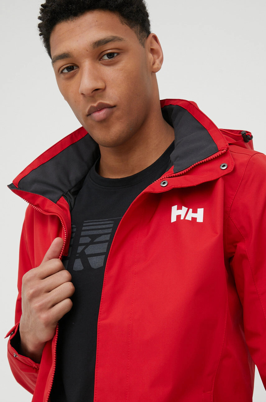 Helly Hansen Яке за спортове на открито Dubliner в червено с gore-tex - Pepit.bg