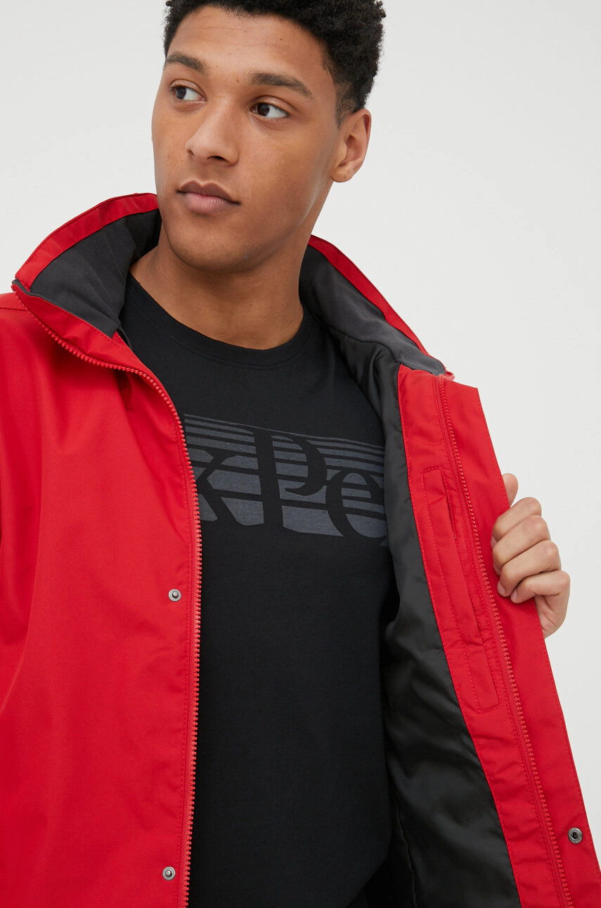 Helly Hansen Яке за спортове на открито Dubliner в червено с gore-tex - Pepit.bg