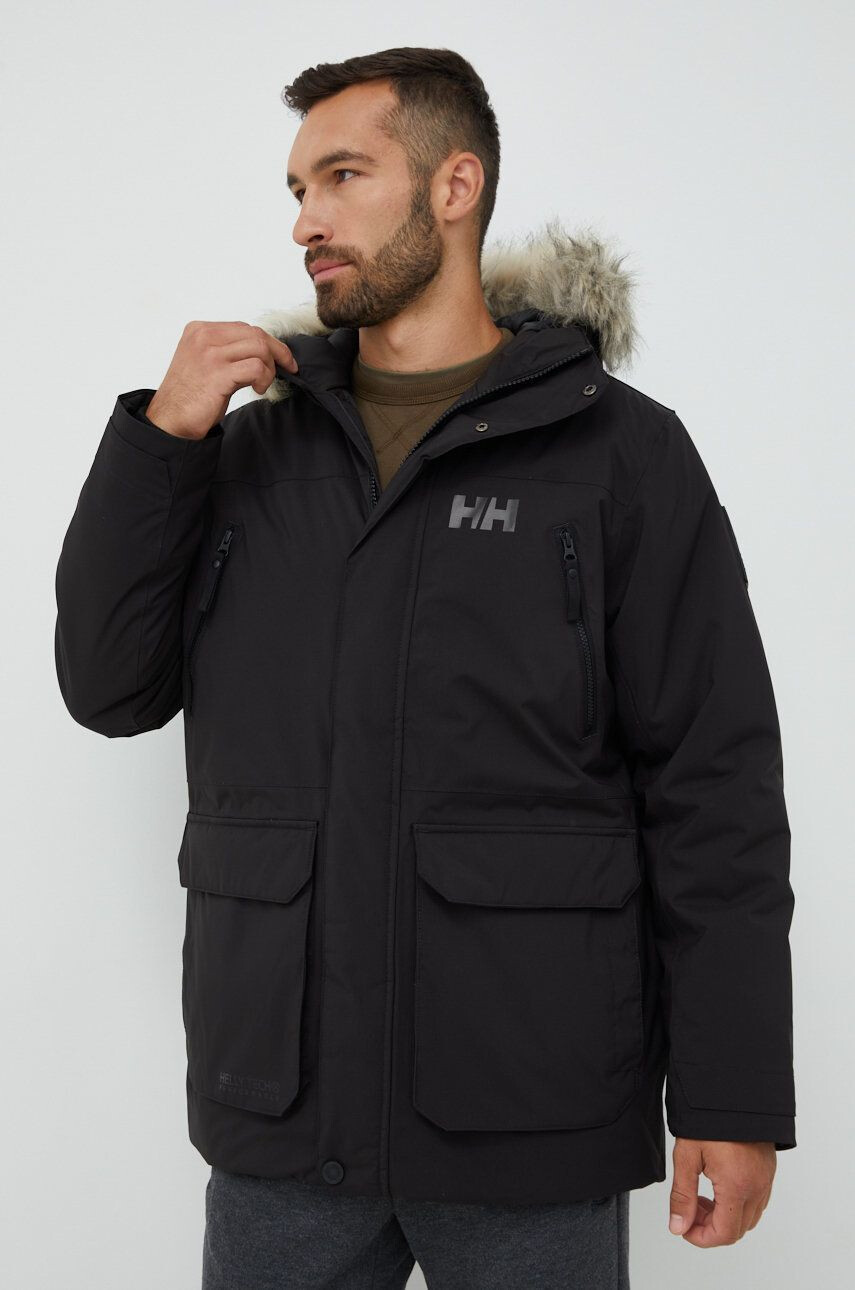 Helly Hansen Яке REINE PARKA в черно с преходна изолация 53630 - Pepit.bg