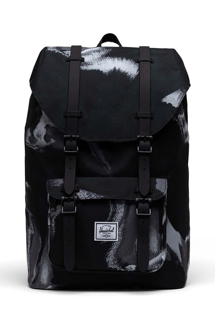 Herschel Раница в черно голям размер с изчистен дизайн - Pepit.bg