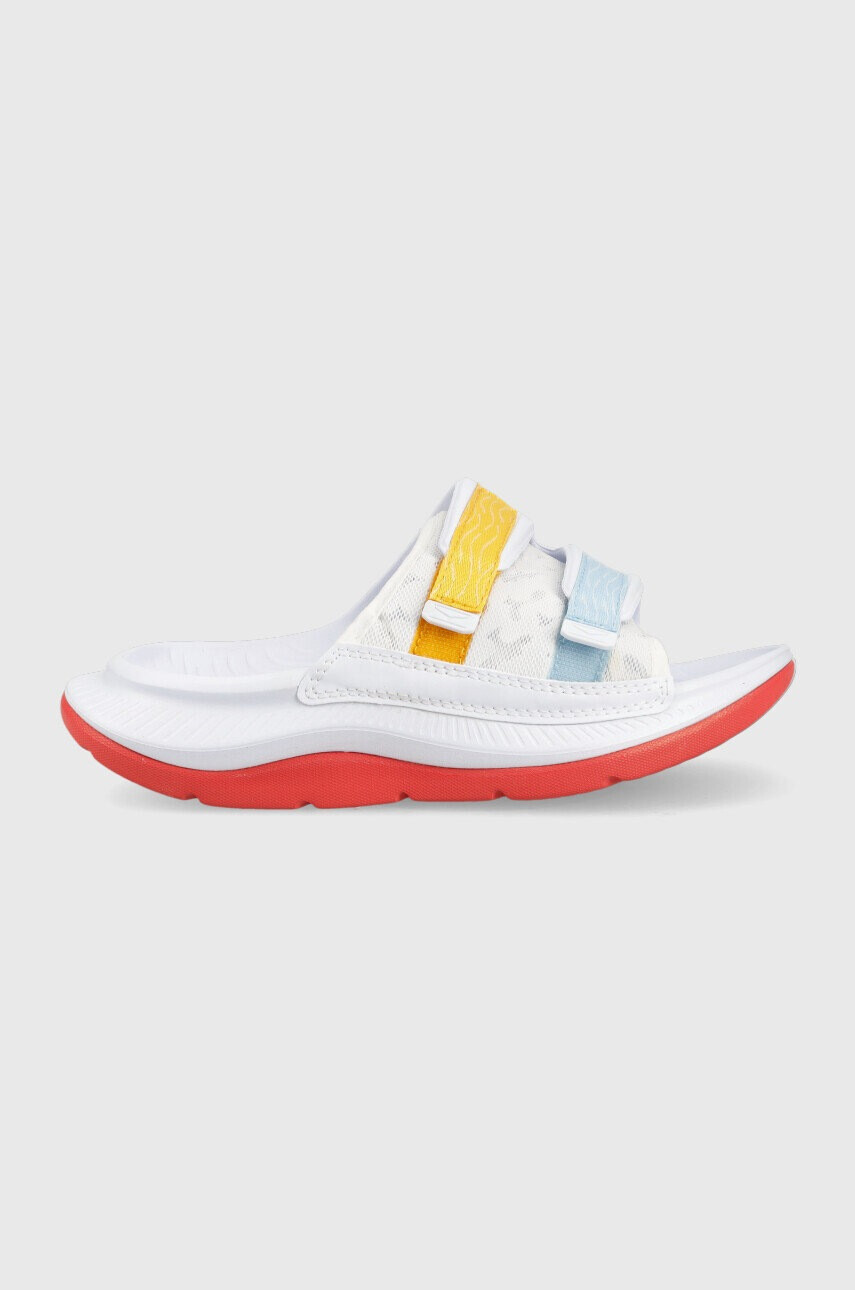 Hoka Чехли Ora Luxe в бяло - Pepit.bg