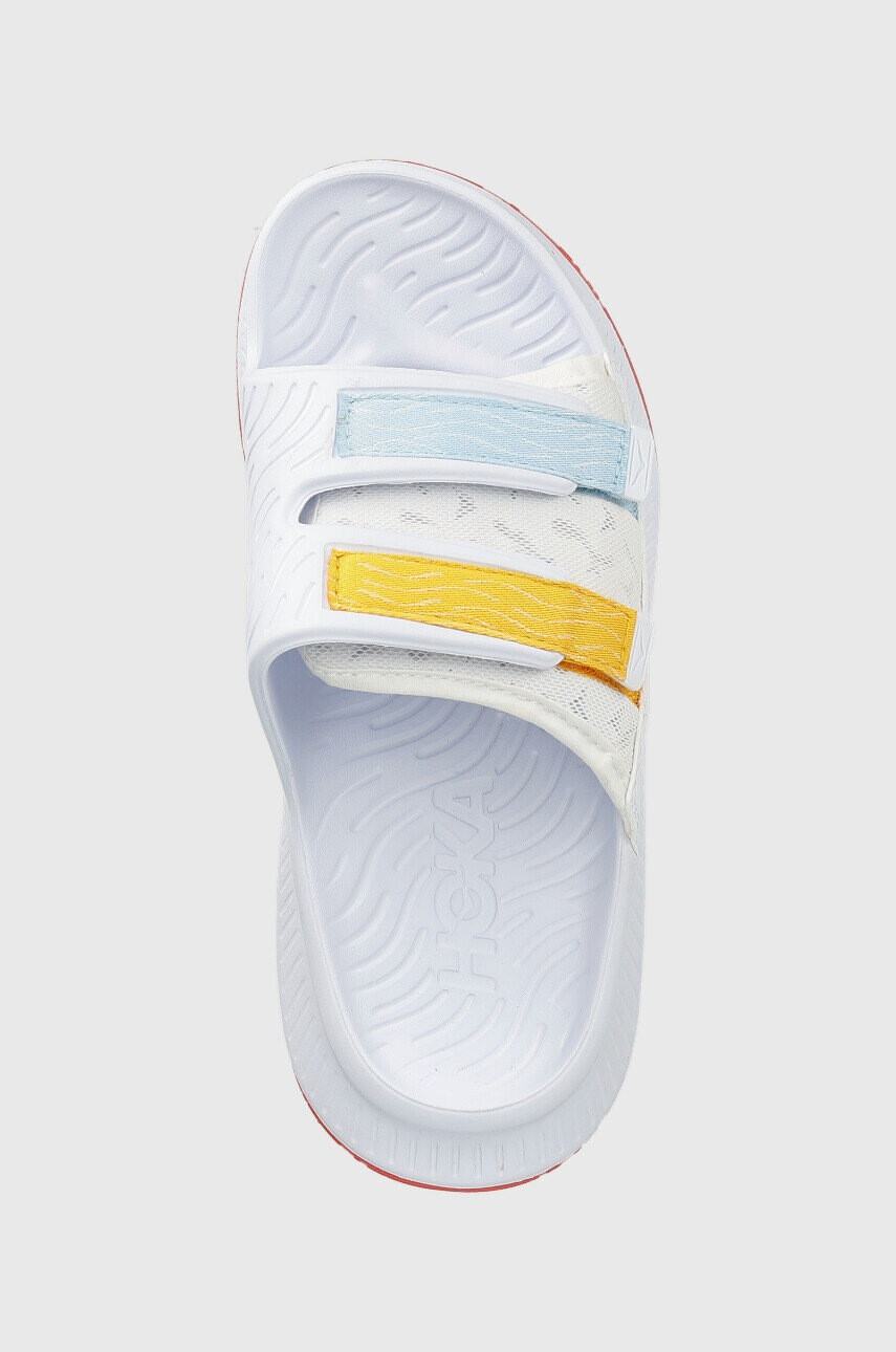 Hoka Чехли Ora Luxe в бяло - Pepit.bg