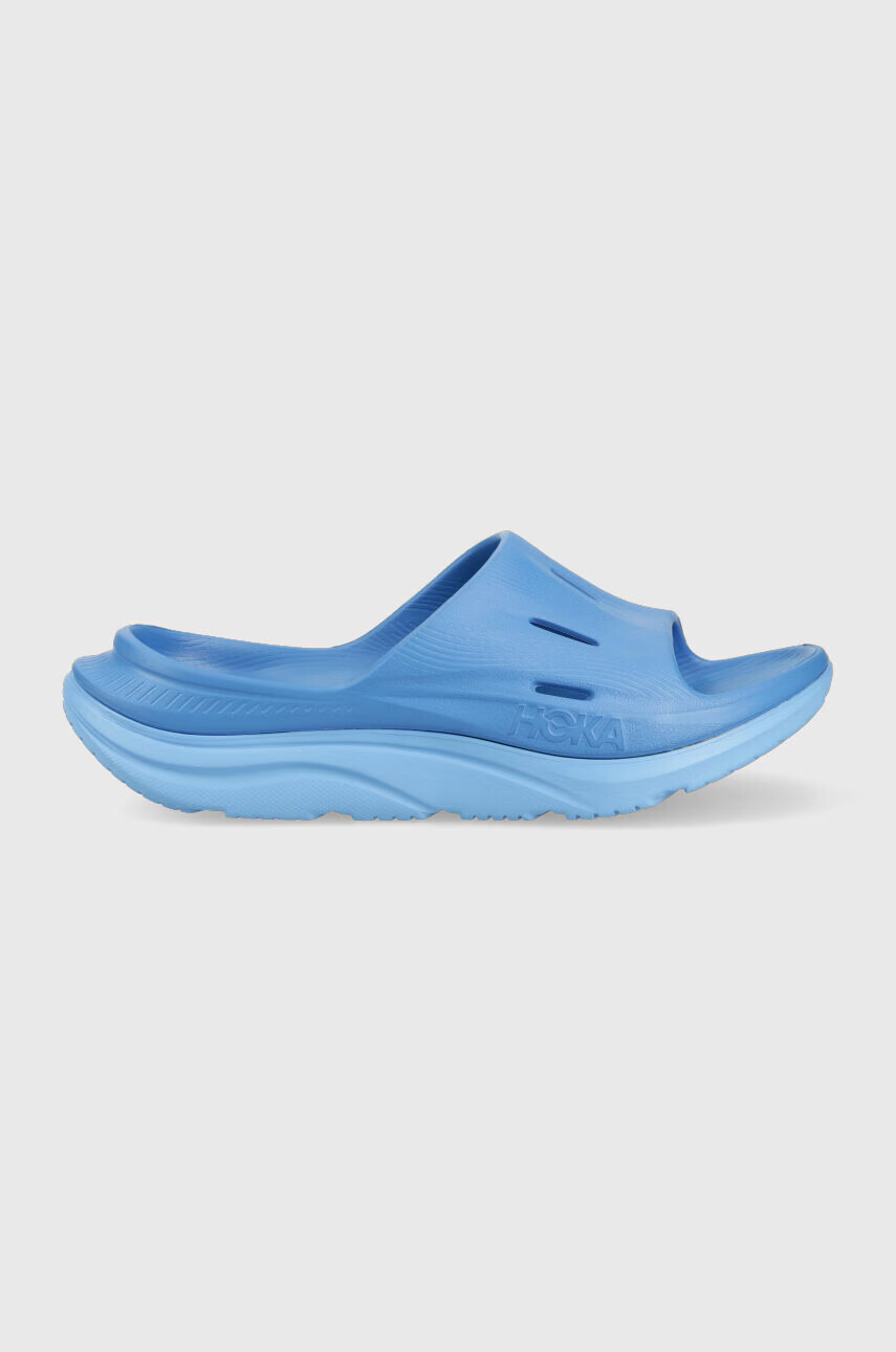 Hoka Чехли ORA Recovery Slide 3 в синьо - Pepit.bg