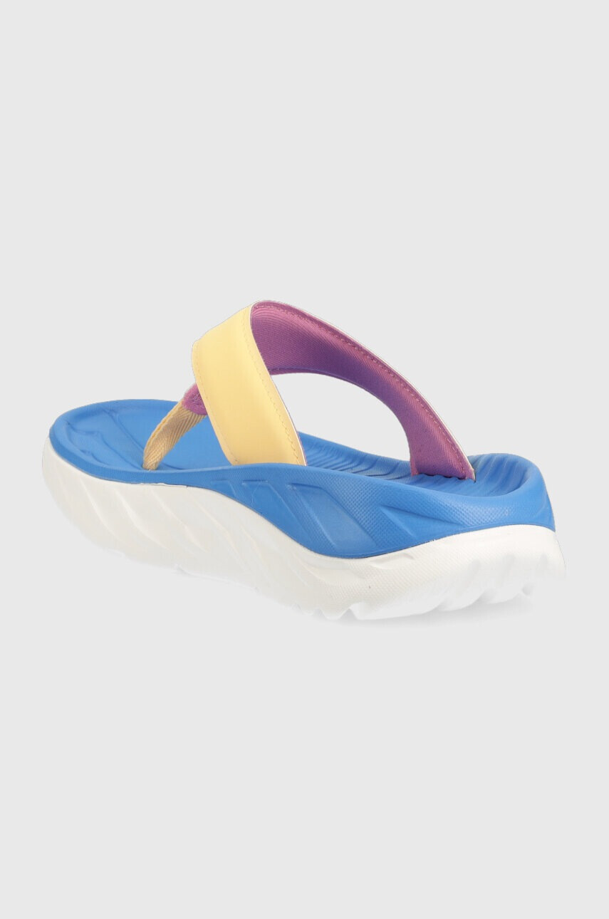 Hoka Джапанки Ora Recovery Flip в бежово с платформа - Pepit.bg