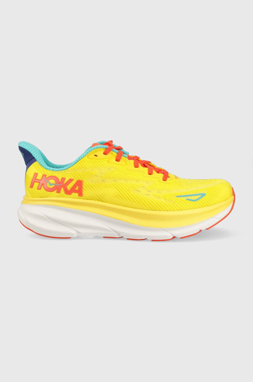 Hoka Обувки за бягане Clifton 9 в жълто 1127895 - Pepit.bg