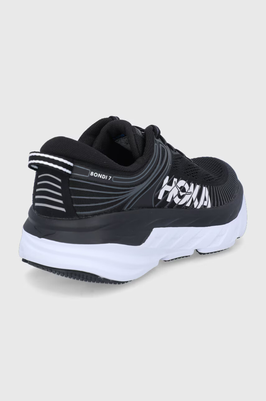 Hoka Обувки Bondi 7 в черно с равна подметка 1110519 - Pepit.bg