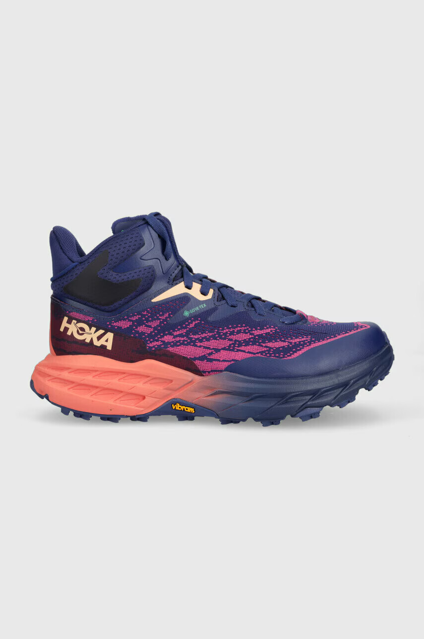 Hoka Обувки Speedgoat 5 Mid GTX в лилаво - Pepit.bg
