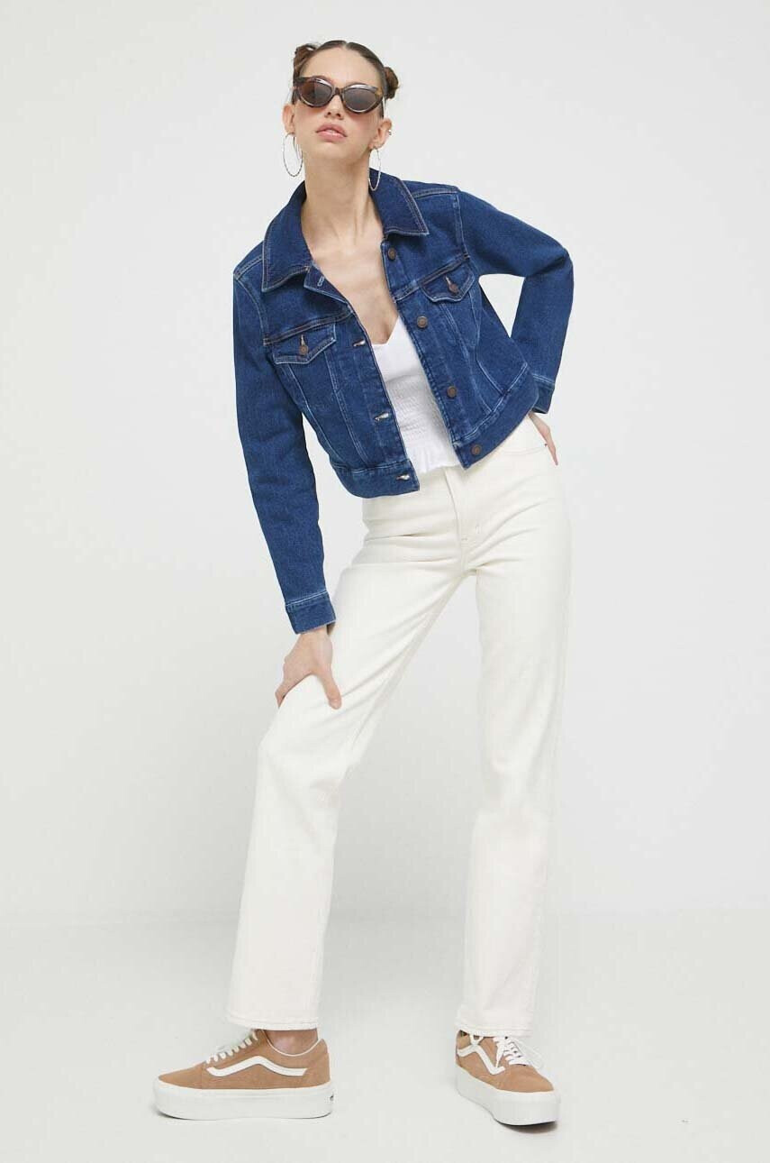 Hollister Co. Блуза в бяло - Pepit.bg