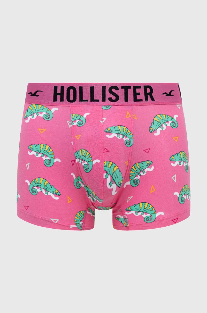Hollister Co. Боксерки (3 броя) в розово - Pepit.bg