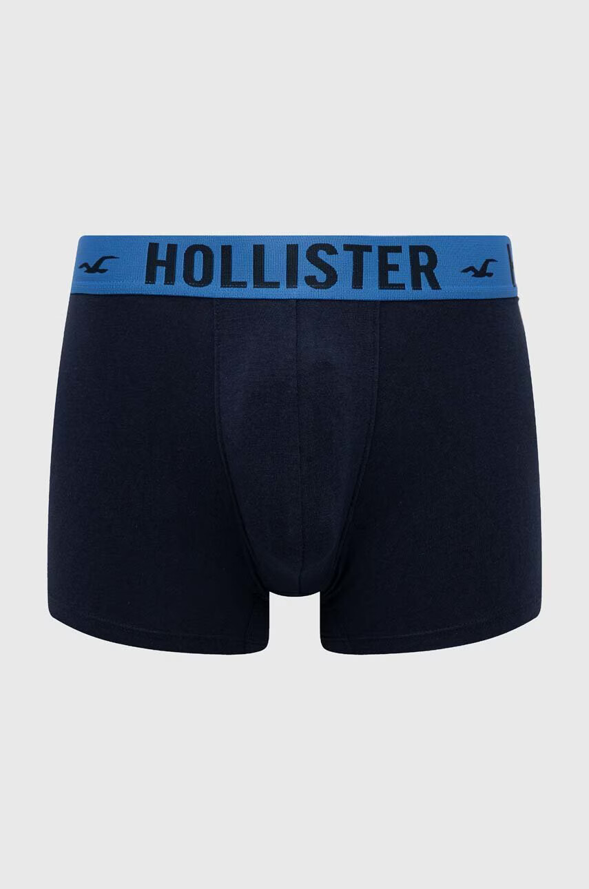 Hollister Co. Боксерки (5 броя) в синьо - Pepit.bg