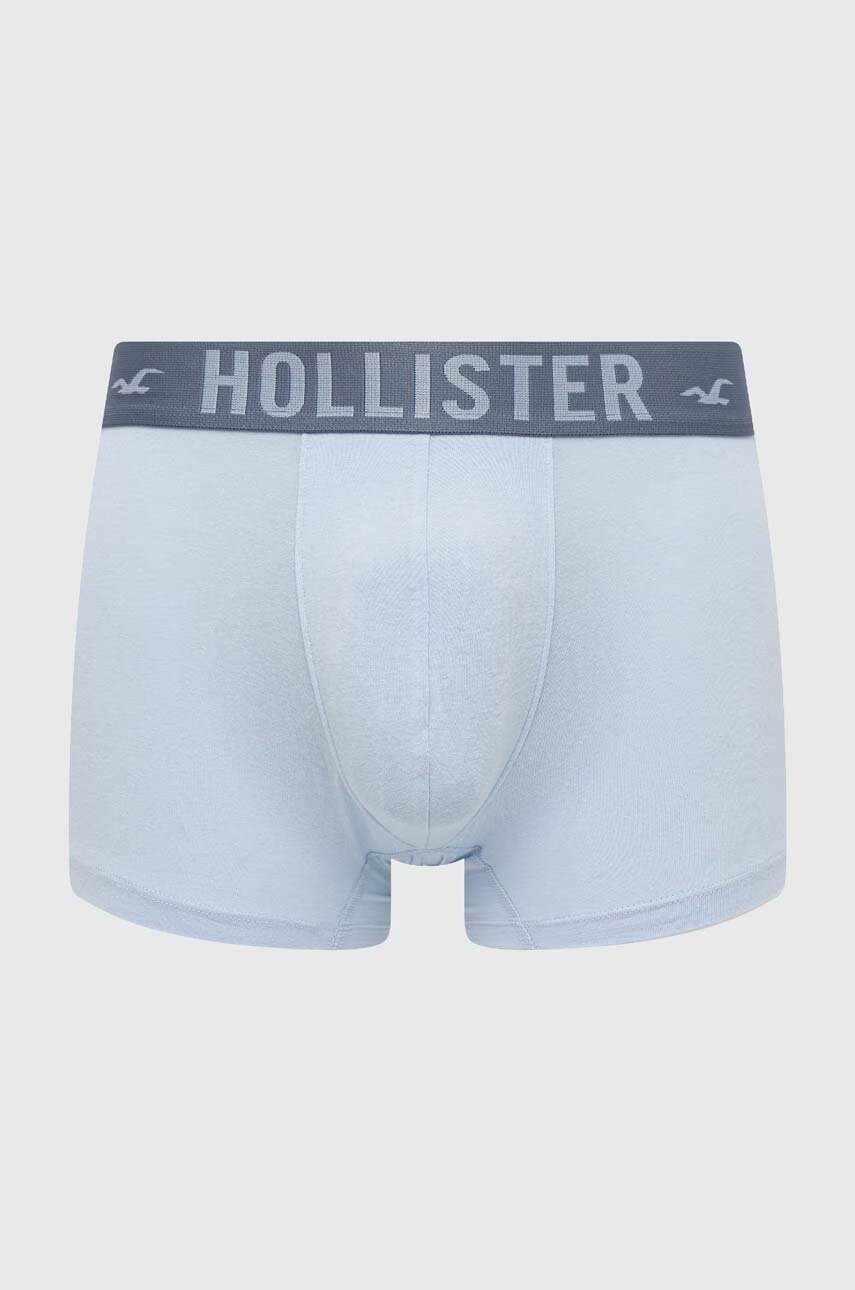 Hollister Co. Боксерки (5 броя) в синьо - Pepit.bg