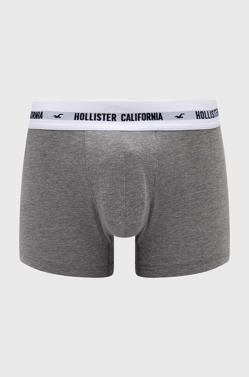 Hollister Co. Боксерки (5 броя) в бяло - Pepit.bg