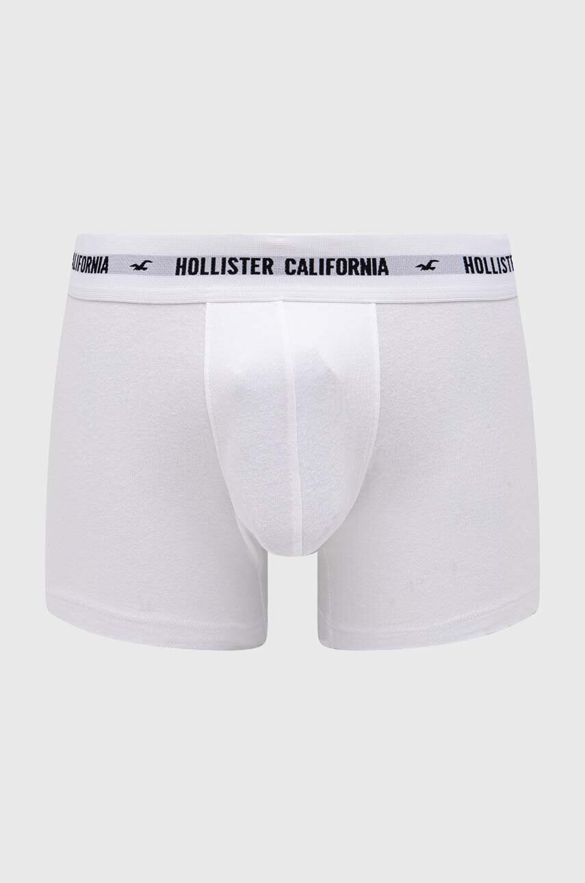 Hollister Co. Боксерки (5 броя) в бяло - Pepit.bg