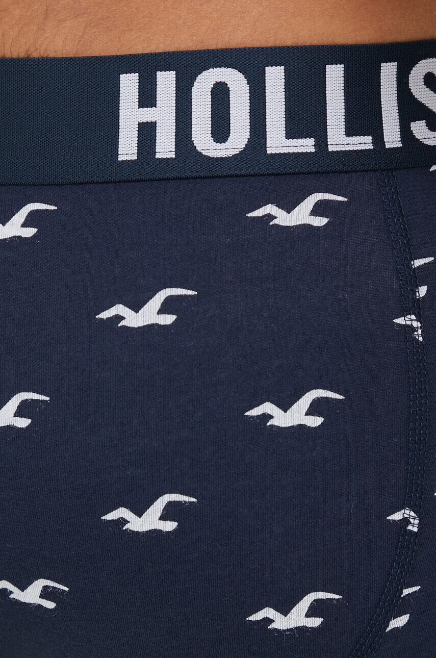 Hollister Co. Боксерки (5 броя) в тъмносиньо - Pepit.bg