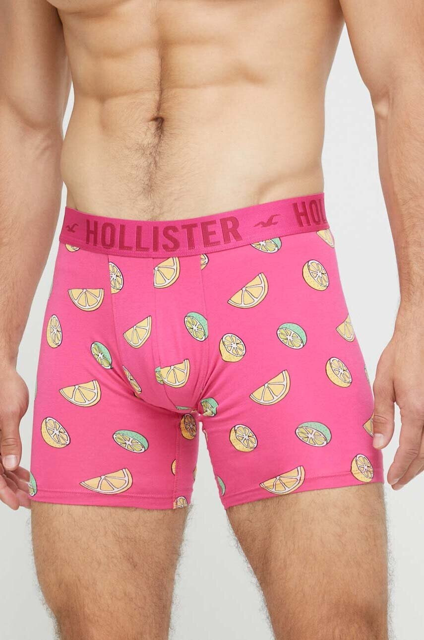 Hollister Co. Боксерки (5 броя) в жълто - Pepit.bg