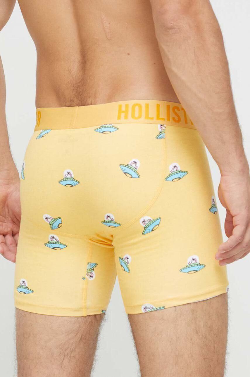 Hollister Co. Боксерки (5 броя) в жълто - Pepit.bg