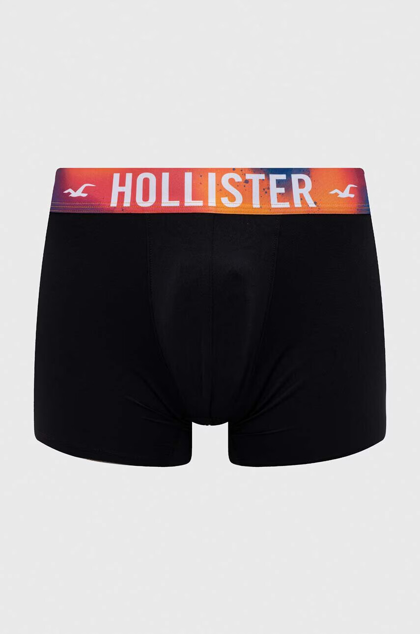 Hollister Co. Боксерки (5 броя) в черно - Pepit.bg