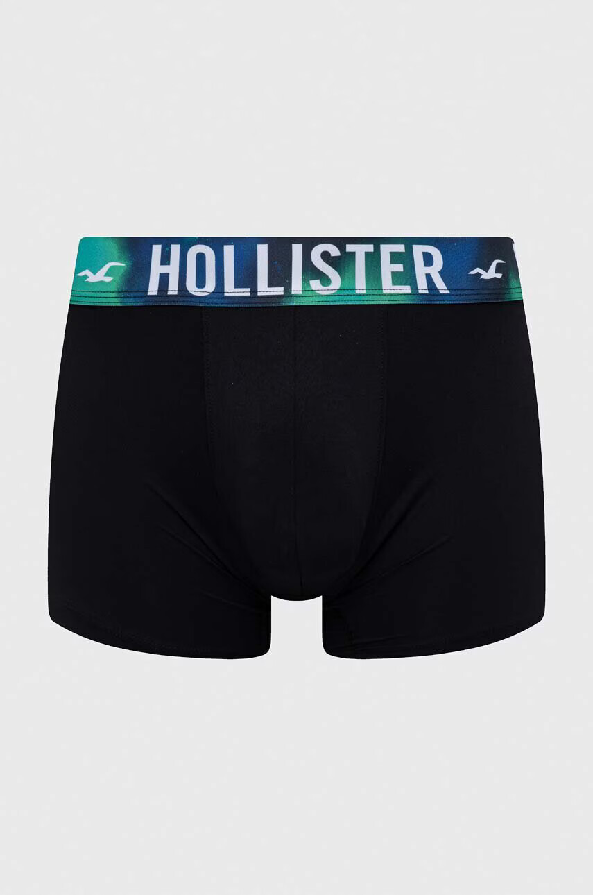 Hollister Co. Боксерки (5 броя) в черно - Pepit.bg