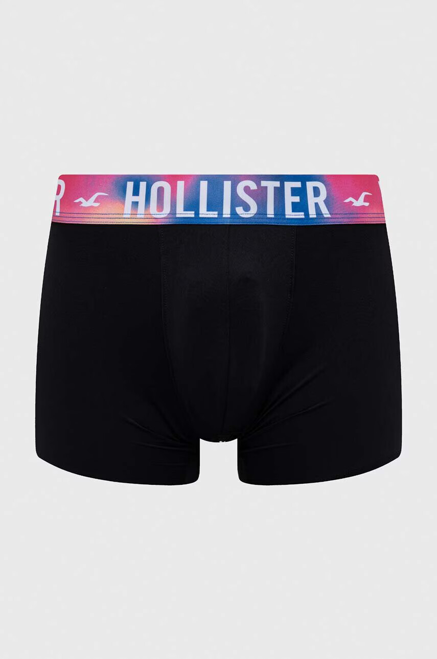 Hollister Co. Боксерки (5 броя) в черно - Pepit.bg