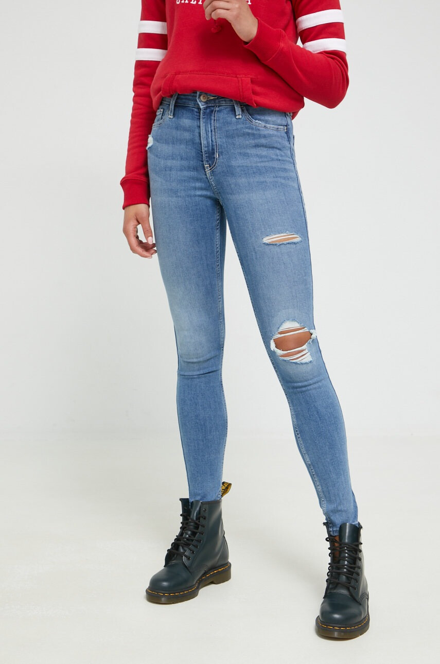Hollister Co. Дънки с висока талия - Pepit.bg