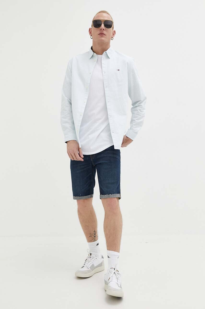 Hollister Co. Дънкови къси панталони в тъмносиньо - Pepit.bg