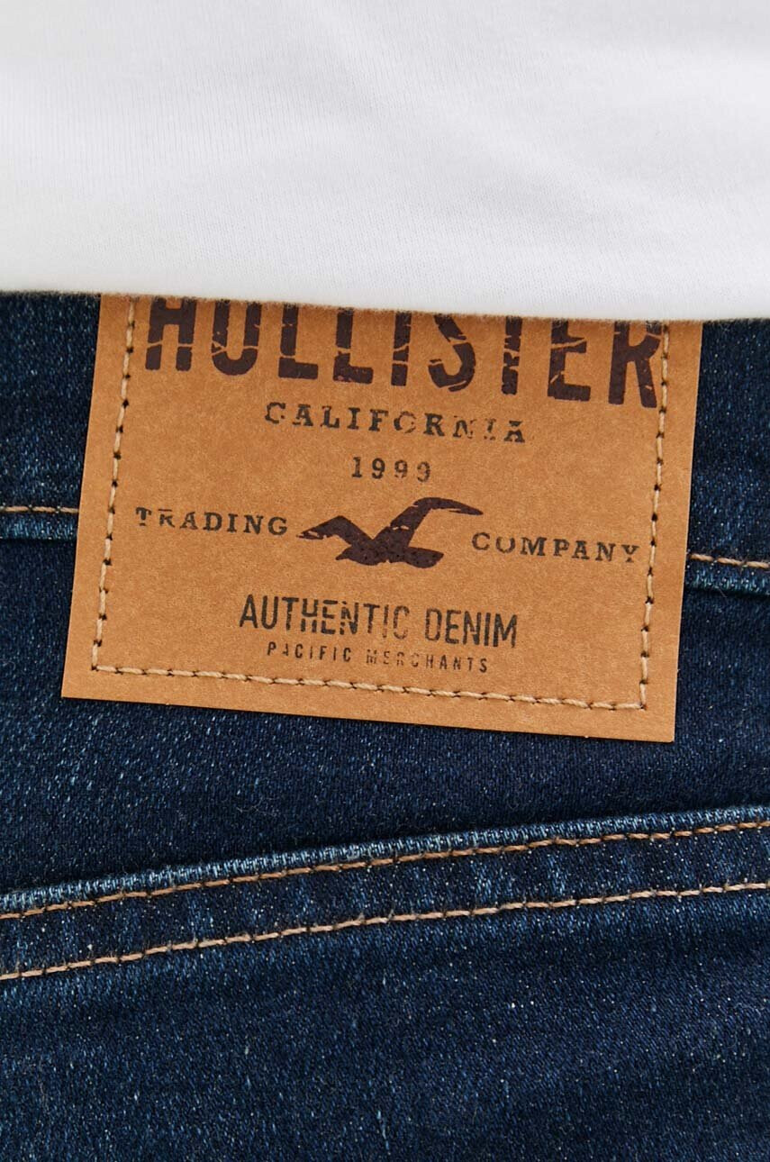 Hollister Co. Дънкови къси панталони в тъмносиньо - Pepit.bg