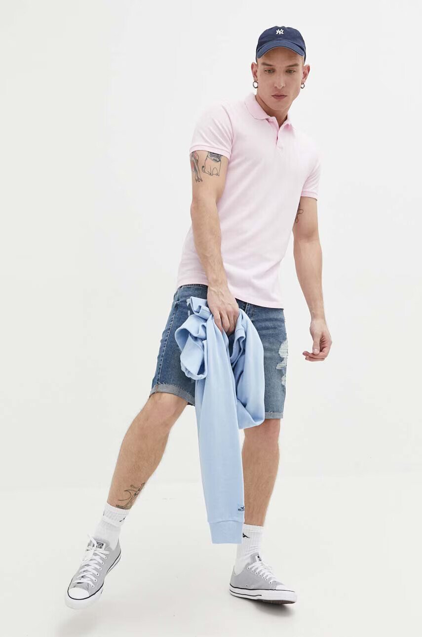 Hollister Co. Дънкови къси панталони в синьо - Pepit.bg