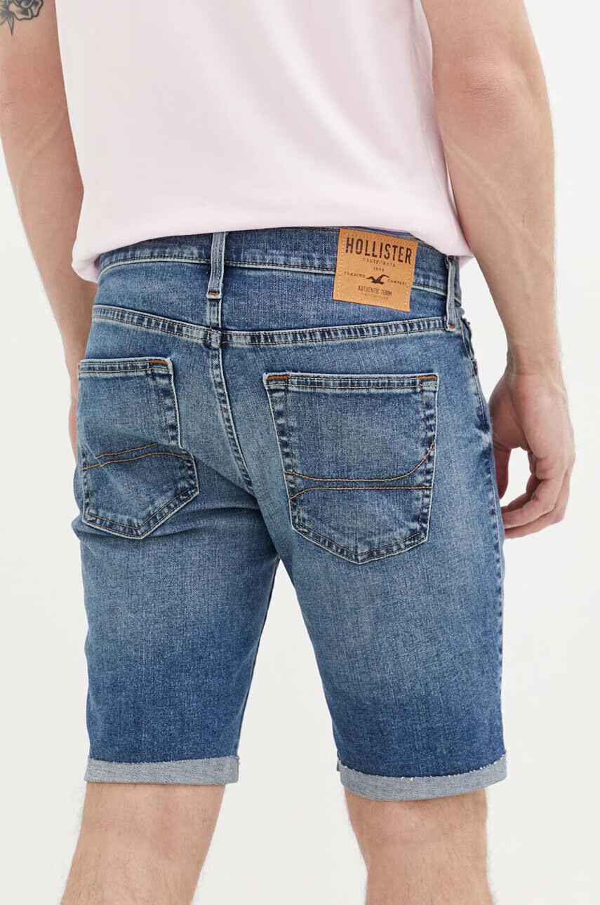 Hollister Co. Дънкови къси панталони в синьо - Pepit.bg