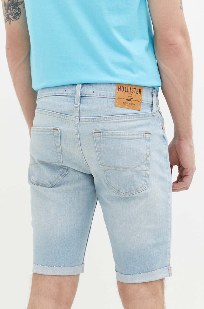 Hollister Co. Дънкови къси панталони в синьо - Pepit.bg