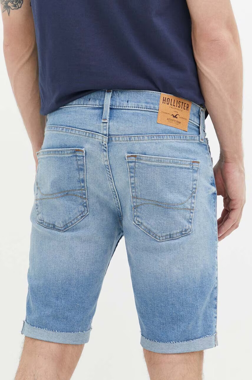 Hollister Co. Дънкови къси панталони в синьо - Pepit.bg