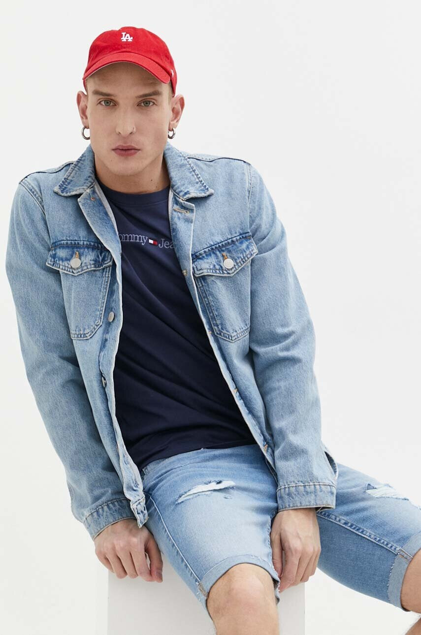 Hollister Co. Дънкови къси панталони в синьо - Pepit.bg