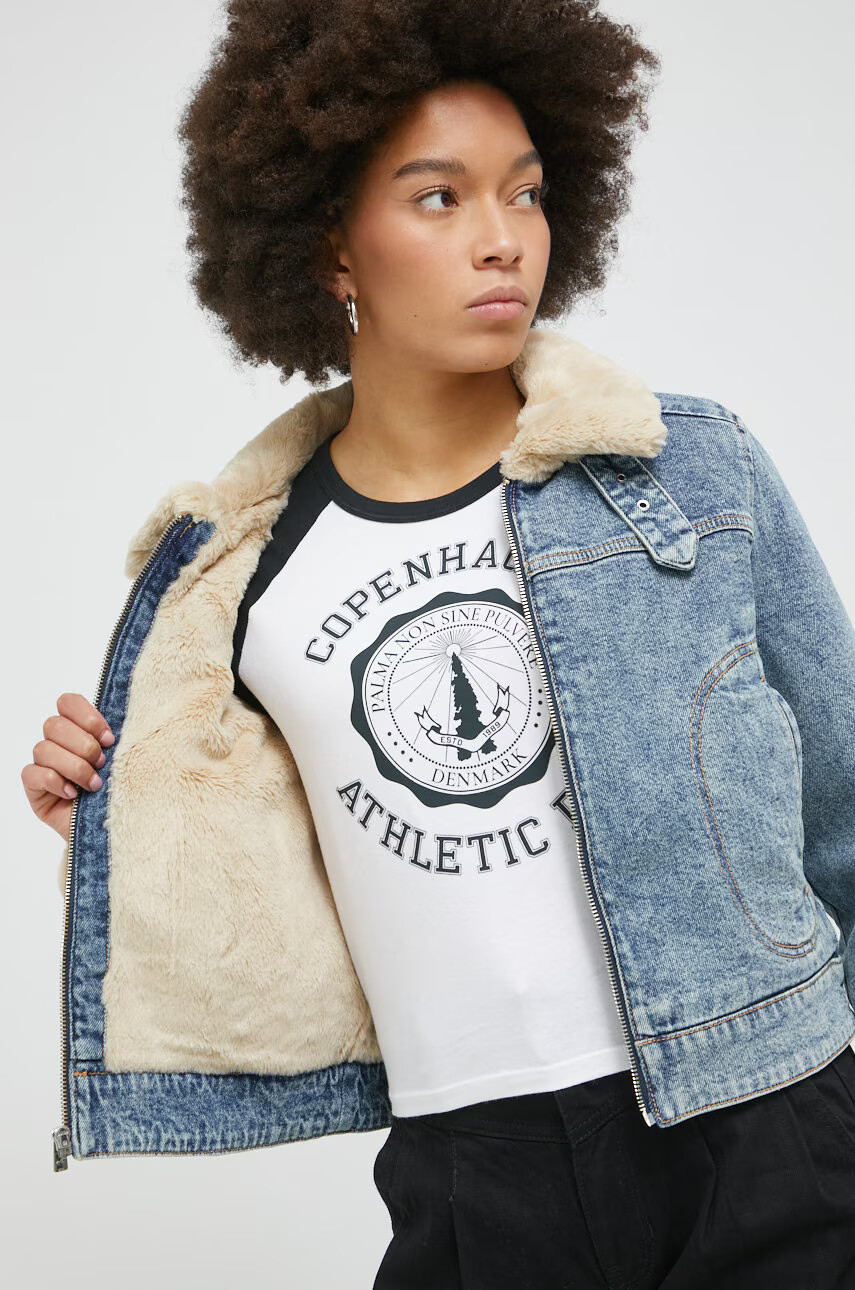 Hollister Co. Дънково яке с преходна изолация - Pepit.bg