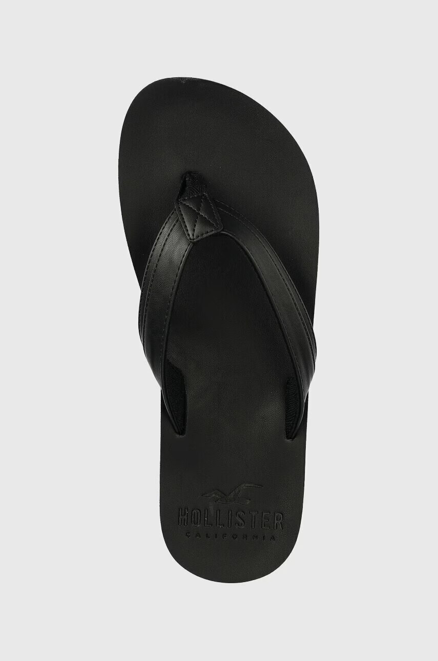 Hollister Co. Джапанки в черно - Pepit.bg