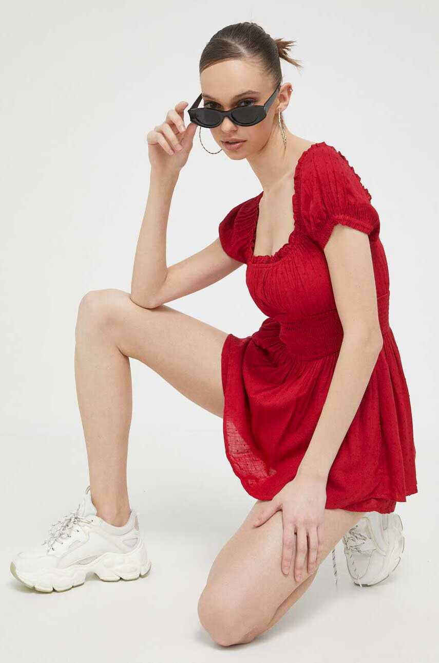 Hollister Co. Гащеризон в червено - Pepit.bg