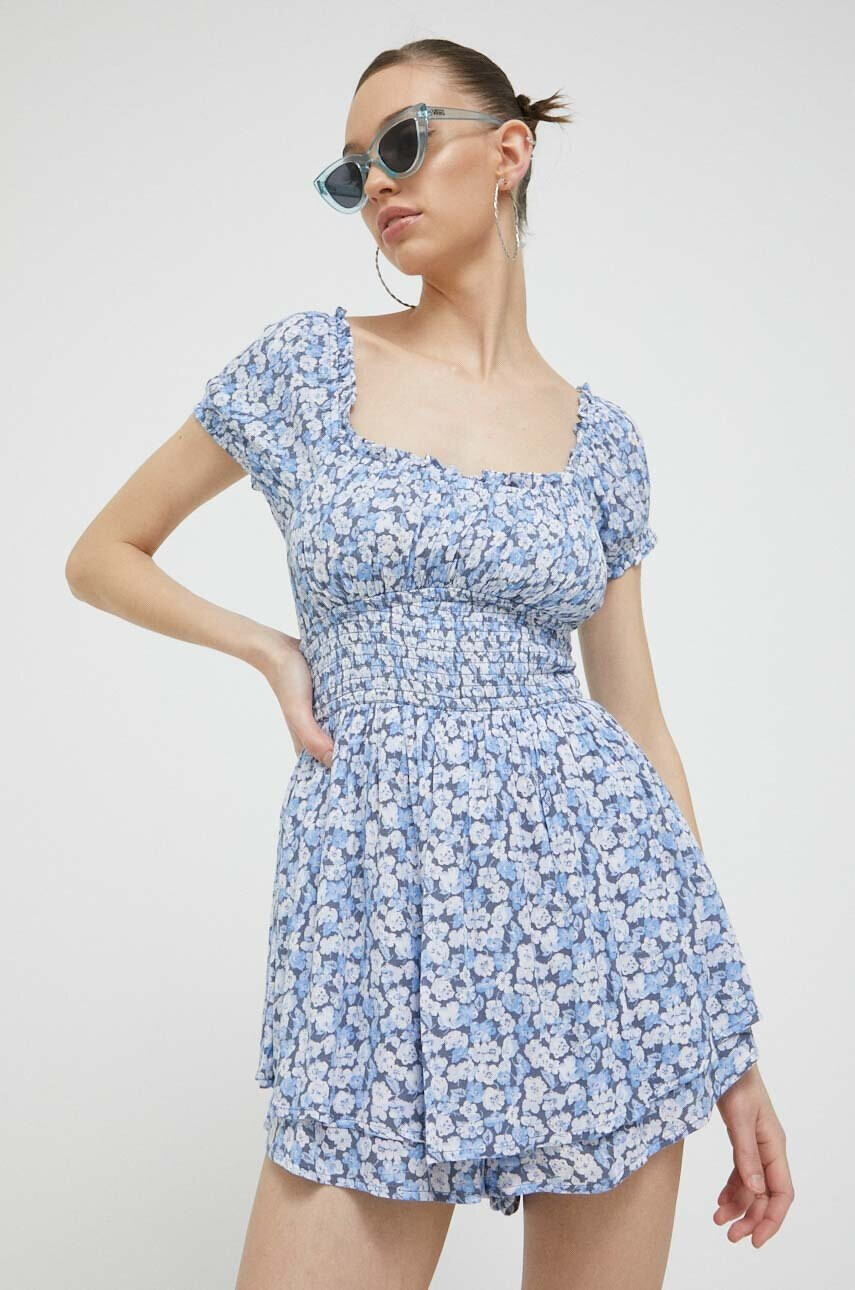 Hollister Co. Гащеризон в синьо - Pepit.bg