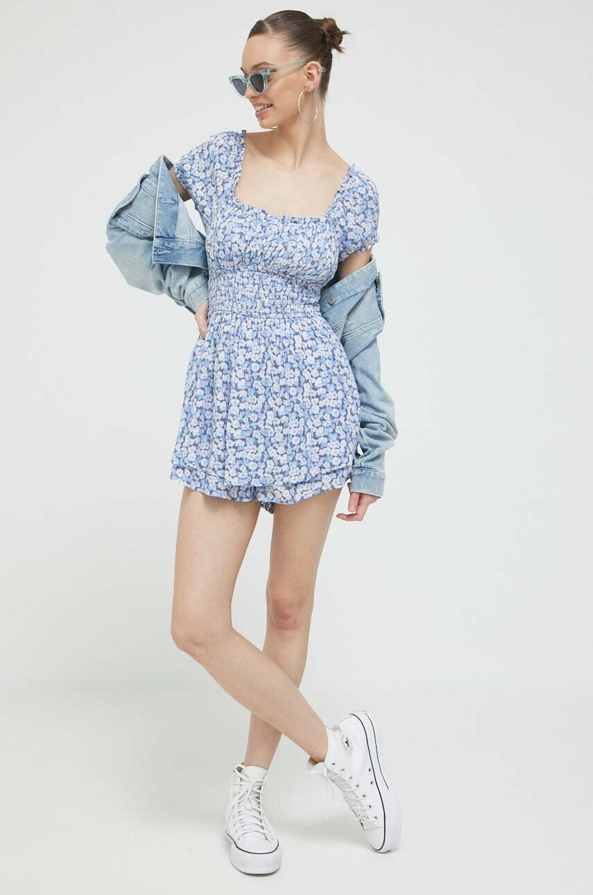 Hollister Co. Гащеризон в синьо - Pepit.bg