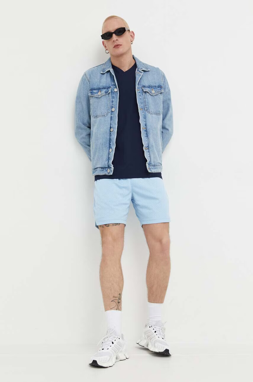 Hollister Co. Къс панталон в синьо - Pepit.bg