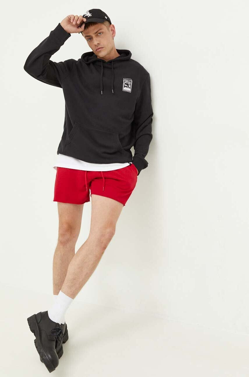 Hollister Co. Къс панталон в червено - Pepit.bg