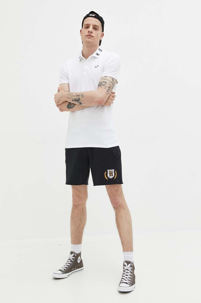 Hollister Co. Къс панталон в черно - Pepit.bg