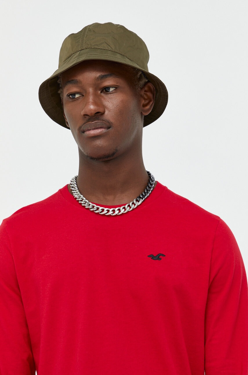Hollister Co. Памучна блуза с дълги ръкави - Pepit.bg